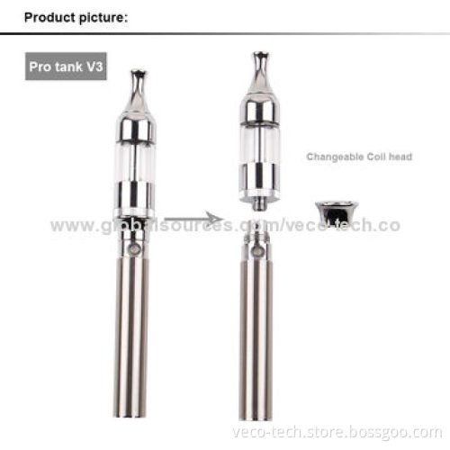 Pyrex Glass Max Vapor Electronic Cigarette Mini Protank Kit